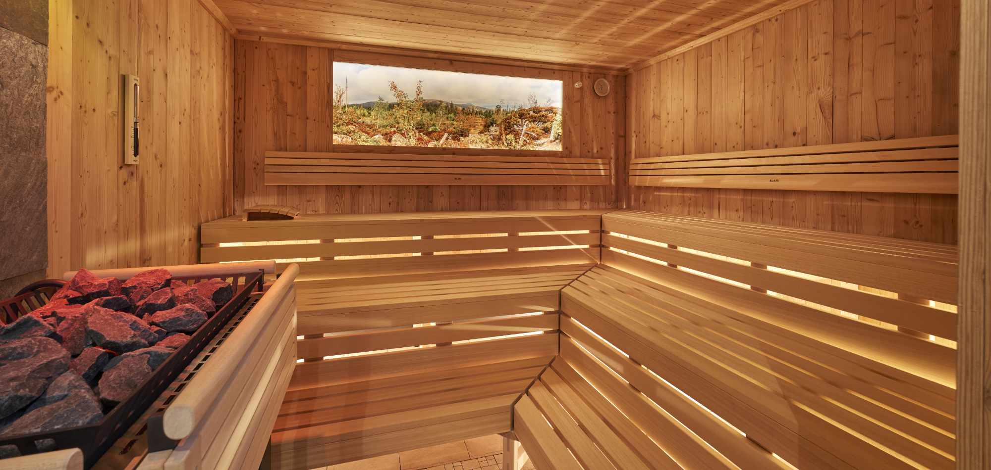Sauna im Hotel Hubertus Bodenmais