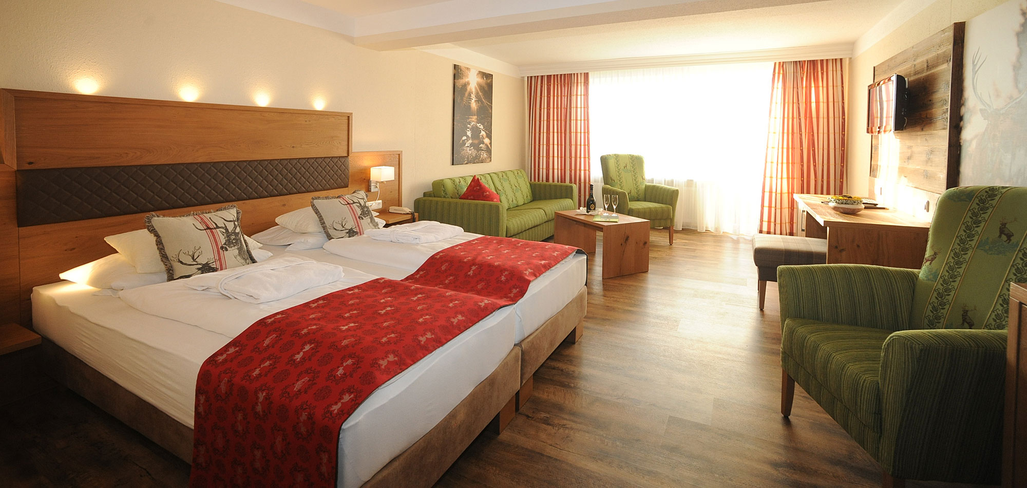 Zimmerbeispiel Hotel Hubertus Hotelzimmer in Bodenmais im Bayerischen Wald